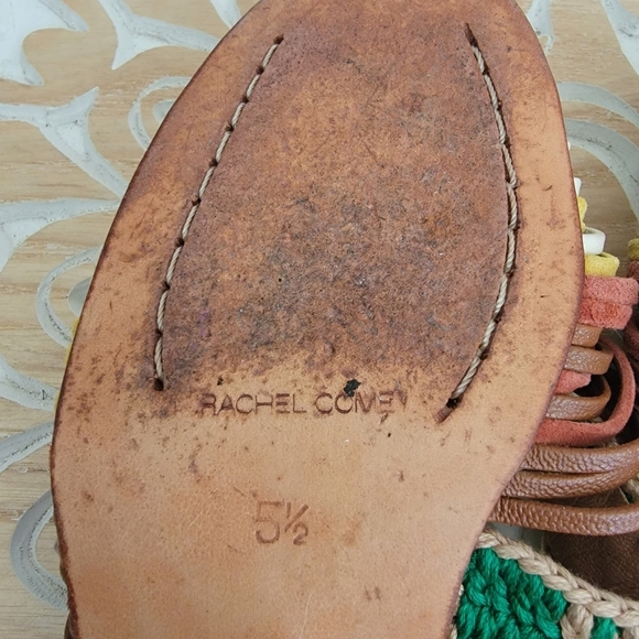 Rachel Comey TEJANI MULE - MULTI Strappy Sandal Sz 5.5 - Picture 5 of 8
